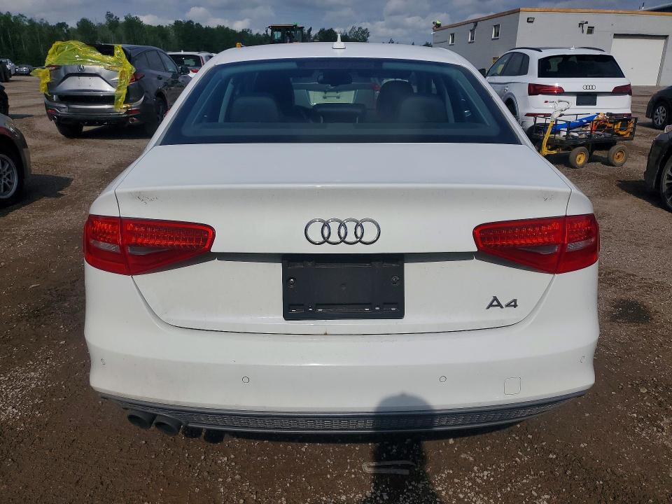 2016 Audi A4 VIN WAUFFCFLXGN014008 COPART salvage auction — FRONT END, On - Permit No Brand - Unfit, sold $3,150 on 2026-07-14 (photo 6)