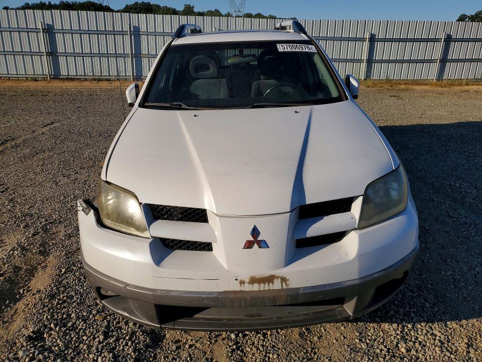 2003 Mitsubishi Outlander VIN JA4LX41G33U036946 COPART salvage auction — FRONT END, Ca - Salvage Certificate, sold $50 on 2026-07-10 (photo 5)