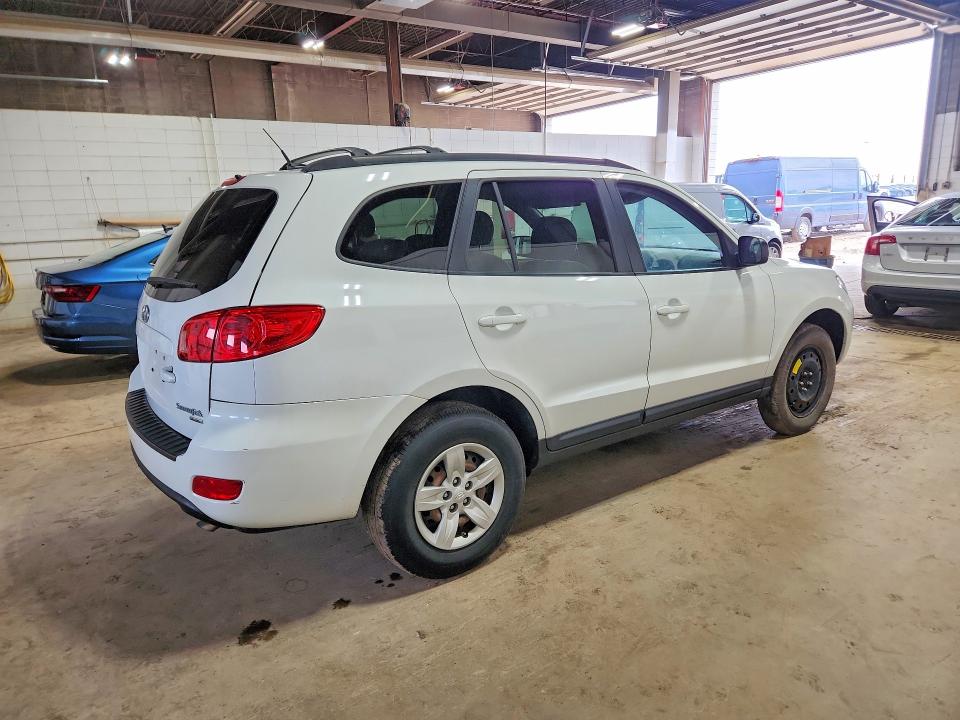 2009 Hyundai Santa fe VIN 5NMSG73D29H247190 COPART salvage auction — FRONT END, Mn - Certificate Of Title, sold $1,450 on 2026-07-09 (photo 3)