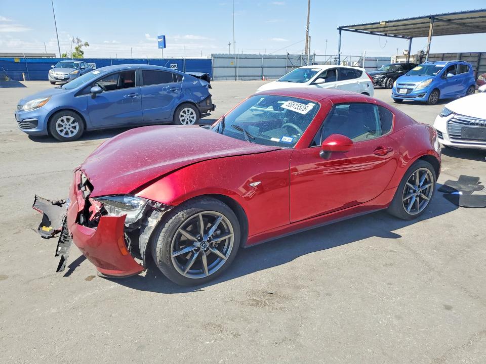 2022 Mazda Mx-5 VIN JM1NDAM77N0500610 COPART salvage auction — FRONT END, Tx - Salvage Vehicle Title, sold $500 on 2026-08-21 (photo 1)