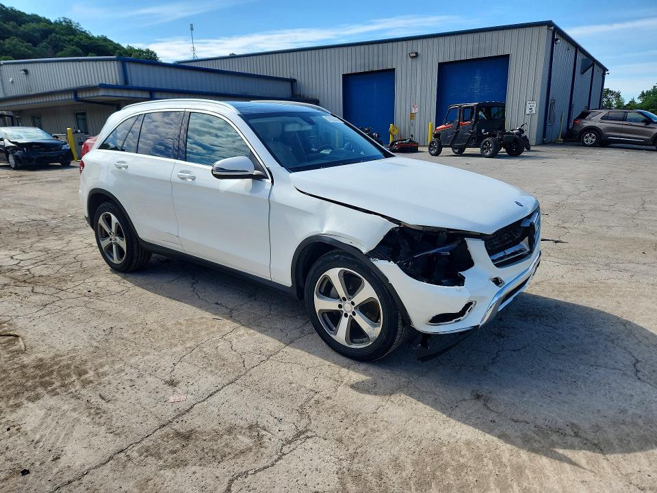 2017 Mercedes-benz Glc VIN WDC0G4KB8HF139250 COPART salvage auction — FRONT END, Pa - Certificate Of Salvage, sold $6,100 on 2026-07-09 (photo 4)