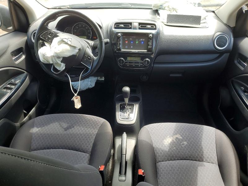 2017 Mitsubishi Mirage VIN ML32A4HJ1HH000230 COPART salvage auction — FRONT END, Ny - Mv-907A Salvage Certificate, sold $450 on 2026-07-09 (photo 8)