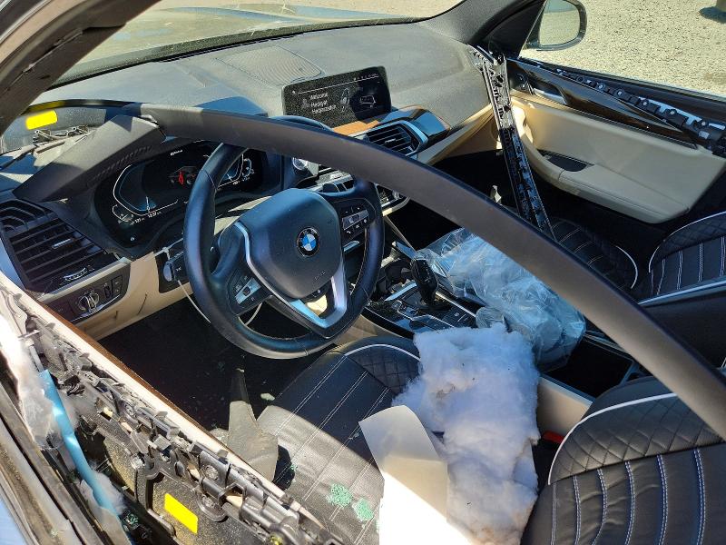 2021 BMW X3 VIN 5UXTS1C04M9G84191 COPART salvage auction — VANDALISM, Ca - Salvage Certificate, sold $14,300 on 2026-07-30 (photo 8)