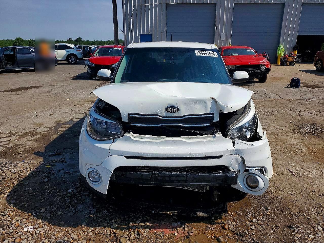 2019 Kia Soul VIN KNDJP3A57K7665628 COPART salvage auction — Front End, TN - SALVAGE CERTIFICATE, sold $2,000 on 2026-07-09 (photo 5)