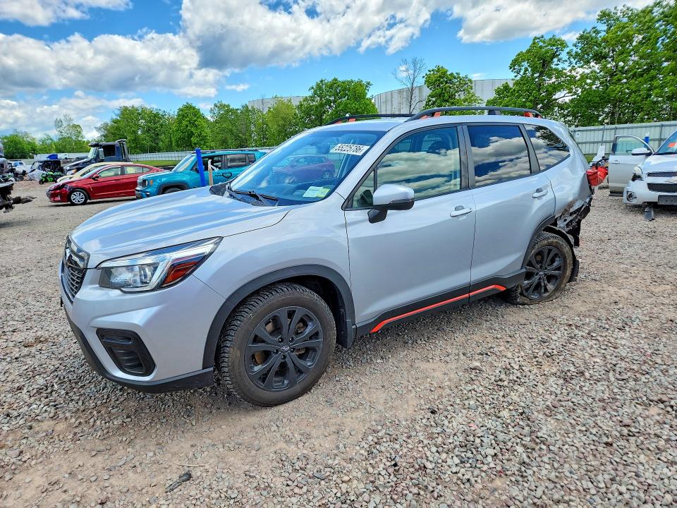 2020 Subaru VIN JF2SKAMC9LH456180 COPART salvage auction — REAR END, Ny - Mv-907A Salvage Certificate, sold $4,550 on 2026-07-08 (photo 1)