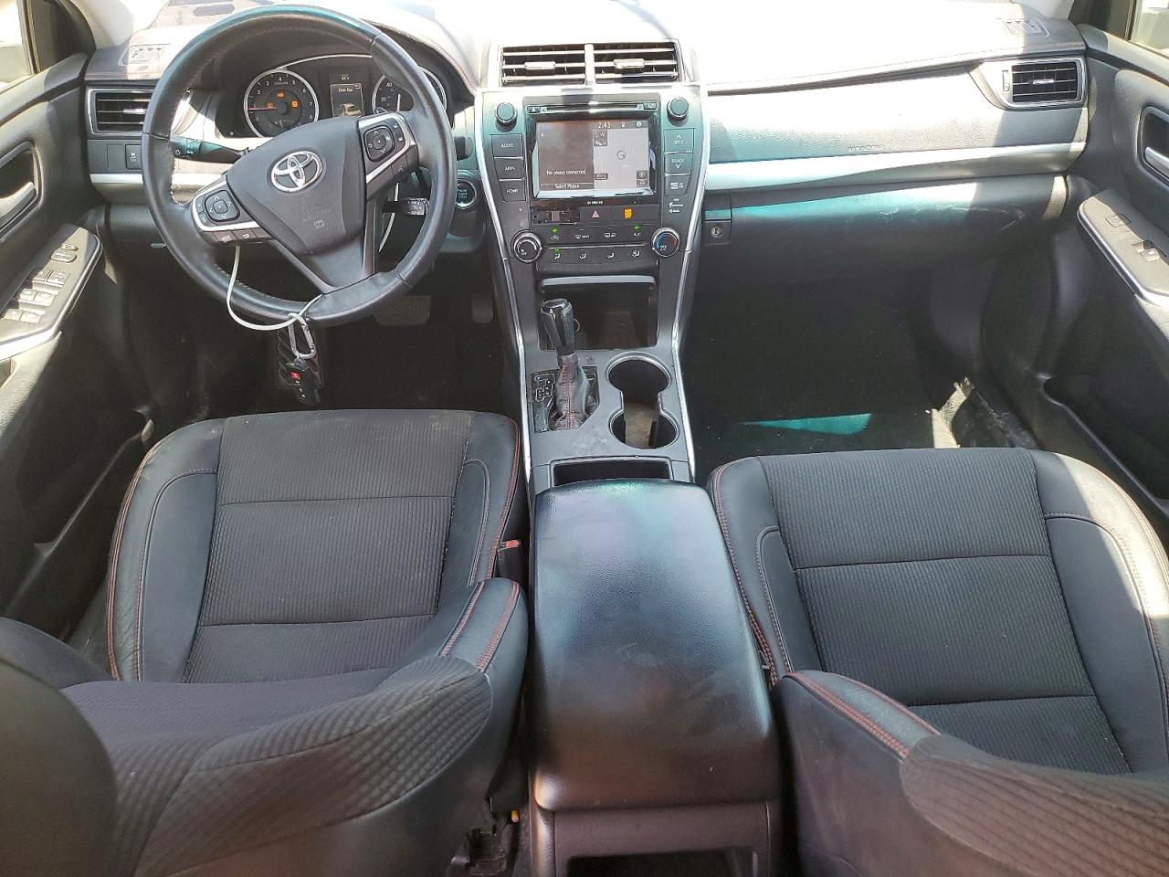 2017 Toyota Camry VIN 4T1BF1FK7HU285947 COPART salvage auction — Front End, TX - SALVAGE VEHICLE TITLE, sold $4,700 on 2026-07-09 (photo 8)