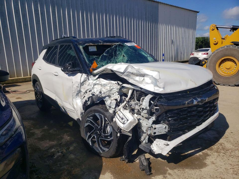2025 Chevrolet Trailblazer VIN KL79MTSL5SB146399 COPART salvage auction — FRONT END, La - Certificate Of Title, sold $3,550 on 2026-07-28 (photo 4)