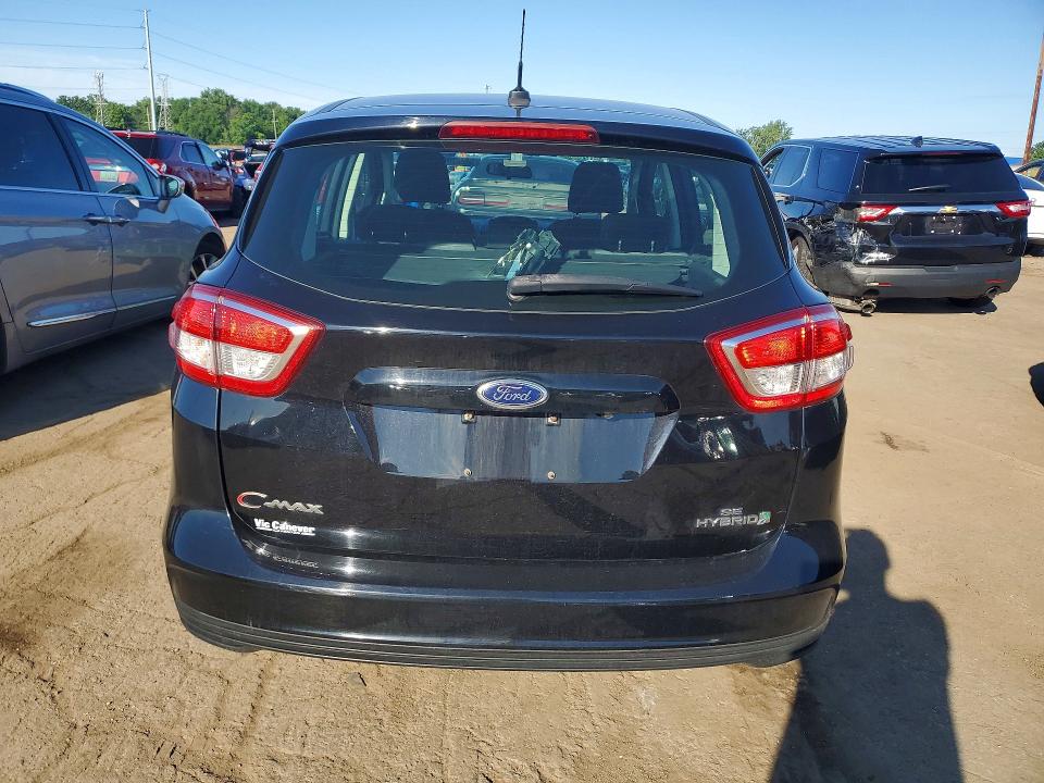2017 Ford C-max VIN 1FADP5AU6HL117948 COPART salvage auction — FRONT END, MI - CERTIFICATE OF TITLE, sold $300 on 2026-07-02 (photo 6)