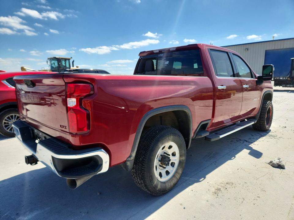 2020 Chevrolet Silverado 2500 VIN 1GC4YPEY6LF113583 COPART salvage auction — SIDE, Tx - Certificate Of Title, sold $28,500 on 2026-07-28 (photo 3)
