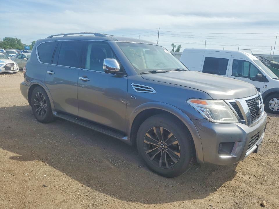 2017 Nissan VIN JN8AY2NEXH9705154 COPART salvage auction — NORMAL WEAR, IA - CERTIFICATE OF TITLE, sold $3,400 on 2026-07-31 (photo 4)