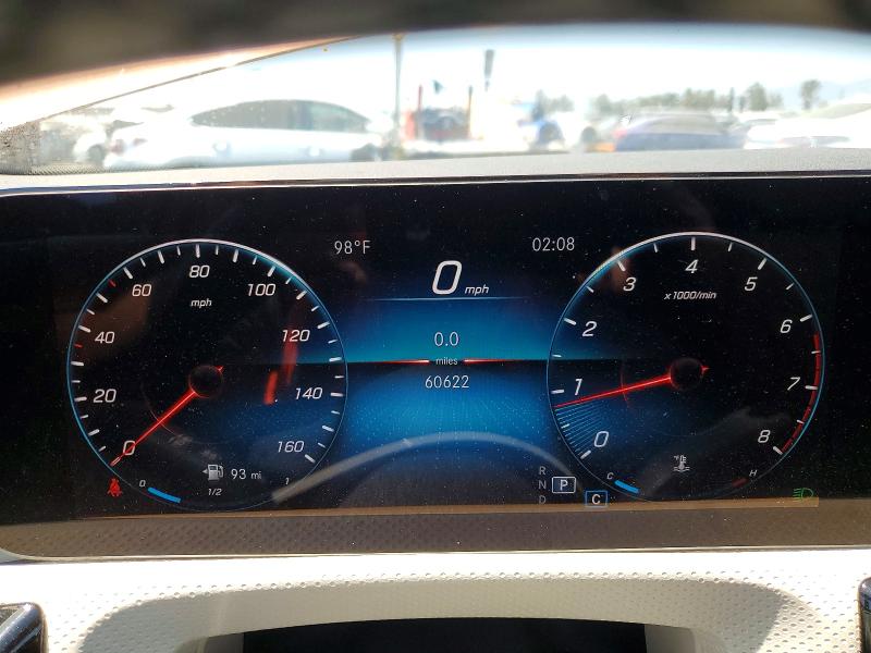 2022 Mercedes-benz A-klasse VIN W1K3G4EBXNJ371118 COPART salvage auction — SIDE, Ca - Salvage Certificate, sold $8,400 on 2026-07-15 (photo 9)