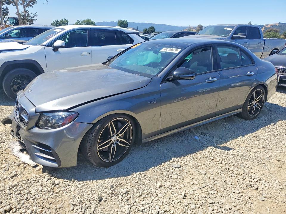 2018 Mercedes-benz E-klasse amg VIN WDDZF6EB0JA403643 COPART salvage auction — FRONT END, Ca - Salvage Certificate, sold $4,950 on 2026-07-14 (photo 1)