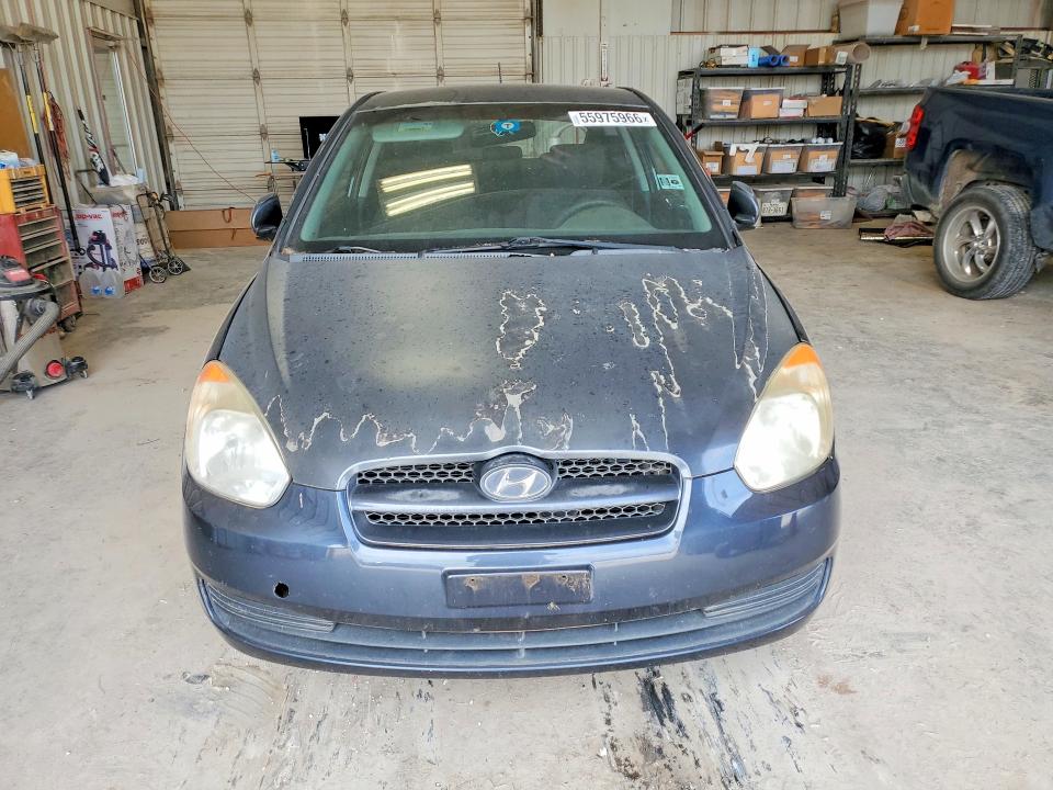 2011 Hyundai Accent VIN KMHCM3AC8BU197969 COPART salvage auction — HAIL, Tx - Cert Of Title-Rebuilt Salvage, sold $350 on 2026-07-17 (photo 5)