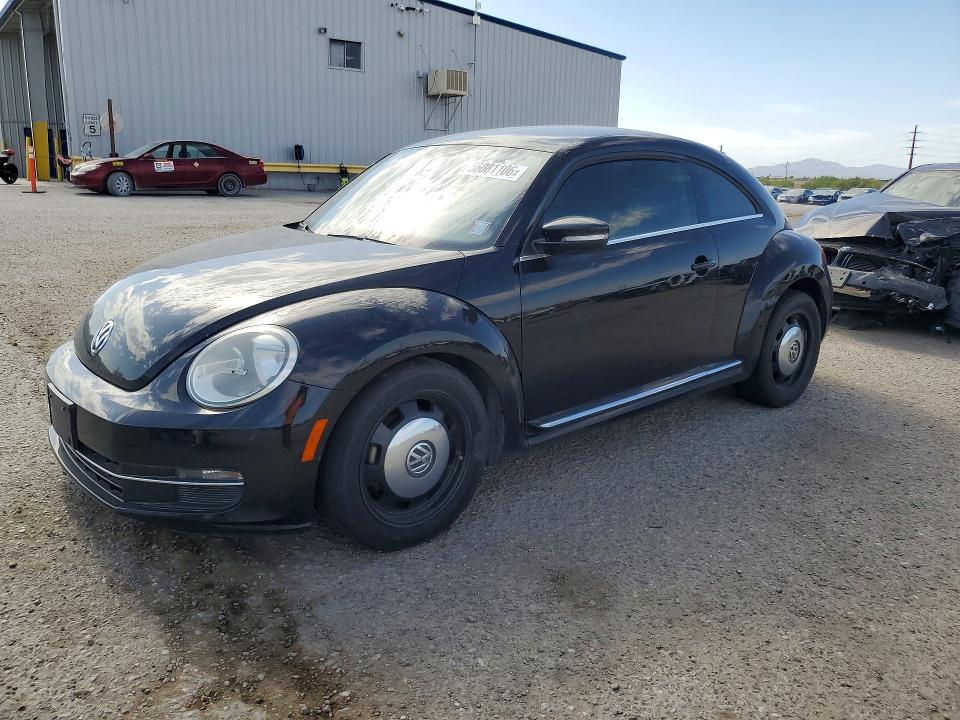 2013 Volkswagen Beetle VIN 3VWJL7AT5DM625927 COPART salvage auction — MECHANICAL, MT - CERTIFICATE OF TITLE, sold $350 on 2026-07-31 (photo 1)