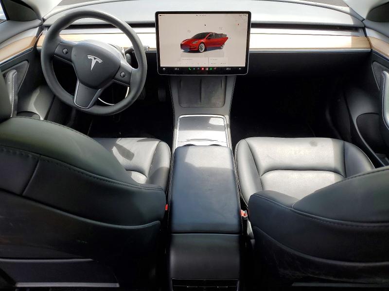 2023 Tesla Model 3 VIN 5YJ3E1EB5PF609904 COPART salvage auction — SIDE, Ca - Salvage Certificate, sold $11,000 on 2026-07-15 (photo 8)