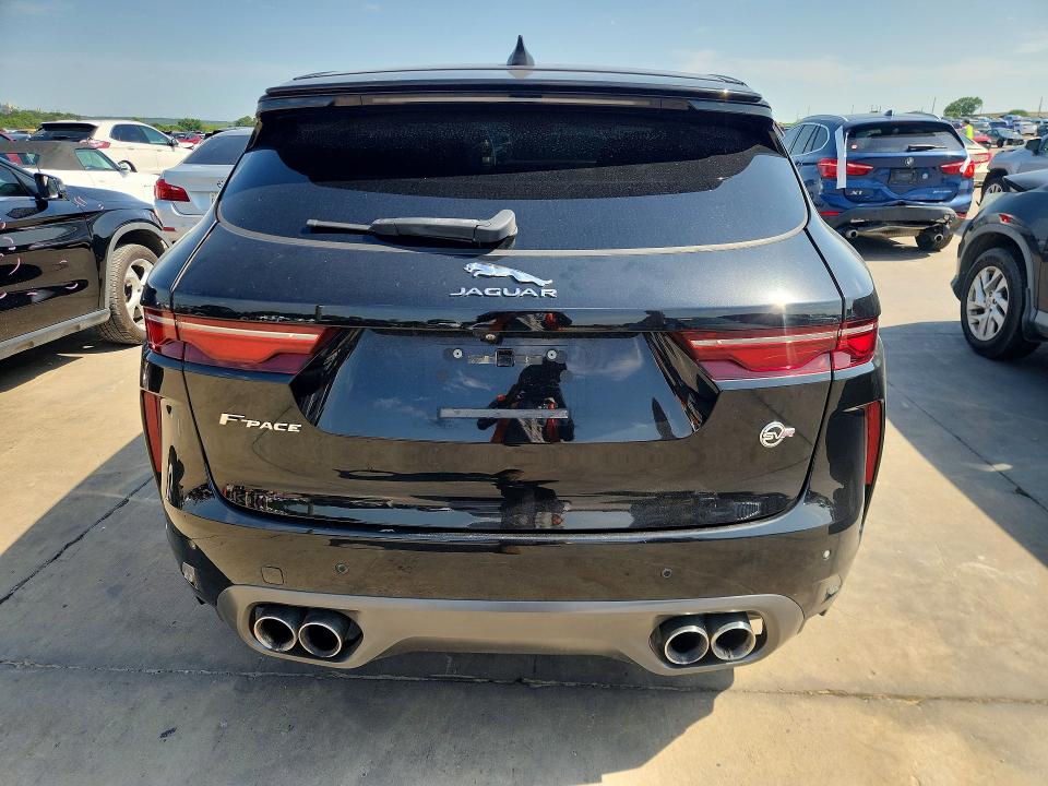 2021 Jaguar F-pace VIN SADCZ2EE1MA668641 COPART salvage auction — NORMAL WEAR, Tx - Certificate Of Title, sold $22,800 on 2026-07-16 (photo 6)