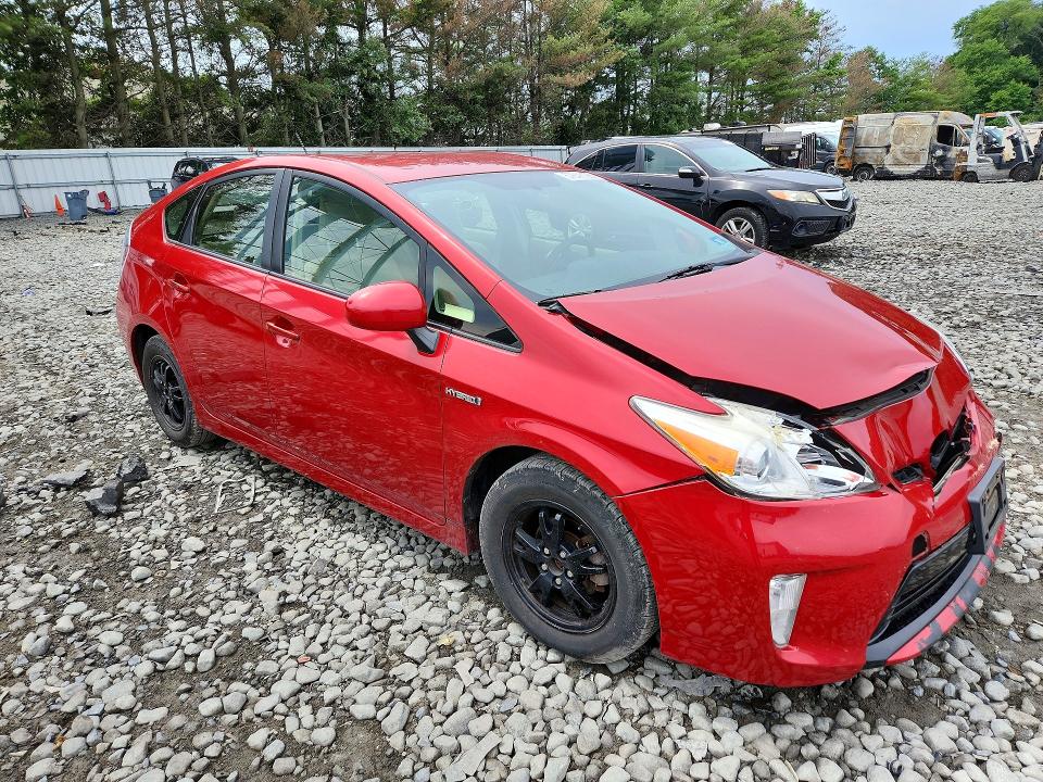 2012 Toyota VIN JTDKN3DU5C1495027 COPART salvage auction — FRONT END, Nj - Cert Of Title-Salvage, sold $625 on 2026-07-22 (photo 4)