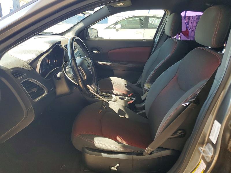2012 Dodge Avenger VIN 1C3CDZEG2CN121202 COPART salvage auction — FRONT END, Tx - Certificate Of Title, sold $850 on 2026-07-10 (photo 7)