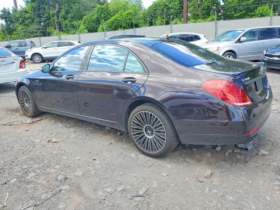 2016 Mercedes-benz S-klasse VIN WDDUG8FBXGA227033 COPART salvage auction — SIDE, Pa - Certificate Of Salvage, sold $425 on 2026-08-03 (photo 2)