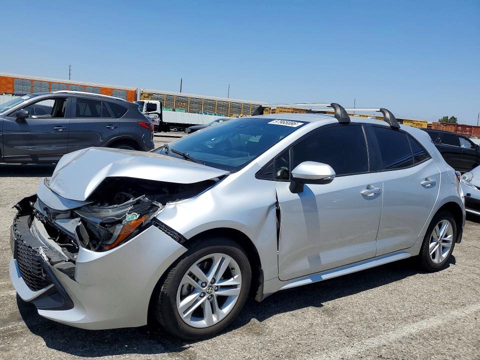 2022 Toyota Corolla VIN JTND4MBEXN3162693 COPART salvage auction — FRONT END, Ca - Salvage Certificate, sold $2,800 on 2026-07-10 (photo 1)