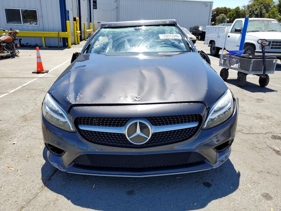 2020 Mercedes-benz C class VIN WDDWK8DB4LF965563 COPART salvage auction — ROLLOVER, CA - SALVAGE CERTIFICATE, sold $3,600 on 2026-08-14 (photo 5)