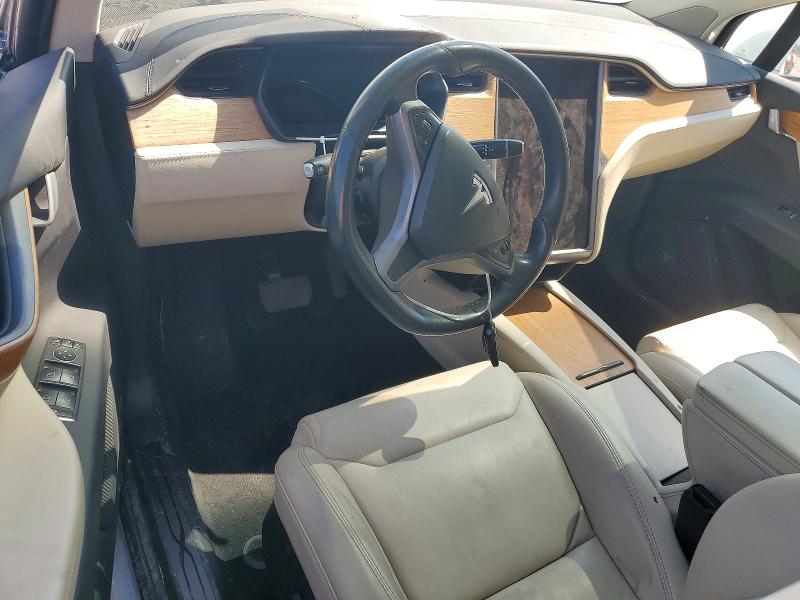 2019 Tesla Model x VIN 5YJXCAE25KF181347 COPART salvage auction — REAR END, Va - Cert Of Title - Salvage, sold $6,500 on 2026-07-06 (photo 8)