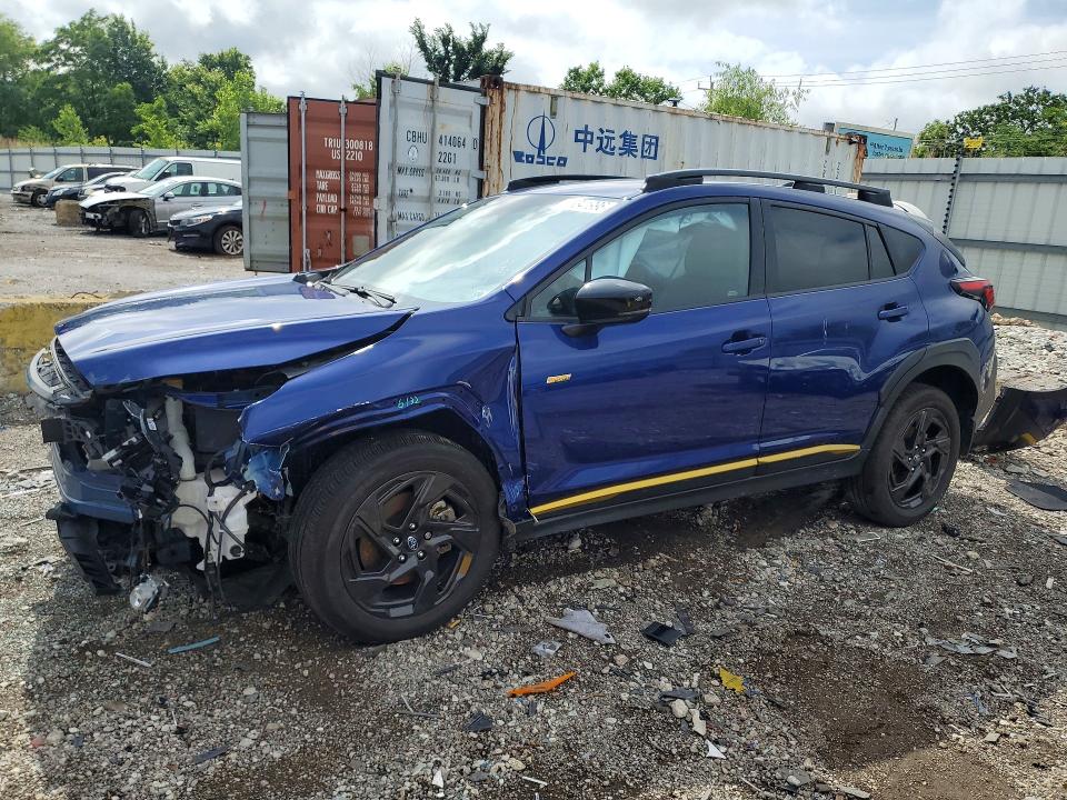 2025 Subaru VIN 4S4GUHF66S3738055 COPART salvage auction — FRONT END, Il - Salvage Certificate, sold $6,100 on 2026-07-31 (photo 1)