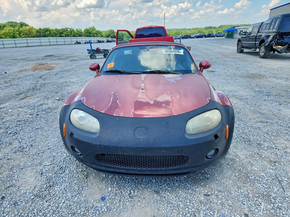 2006 Mazda Mx-5 VIN JM1NC25F760114429 COPART salvage auction — SIDE, Nc - Salvage Certificate Of Title, sold $225 on 2026-07-15 (photo 5)