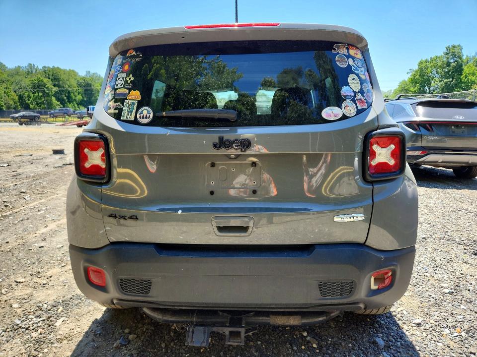 2020 Jeep VIN ZACNJBAB0LPL58158 COPART salvage auction — FRONT END, Md - Cert Of Salvage > 75% Damage, sold $2,050 on 2026-07-24 (photo 6)