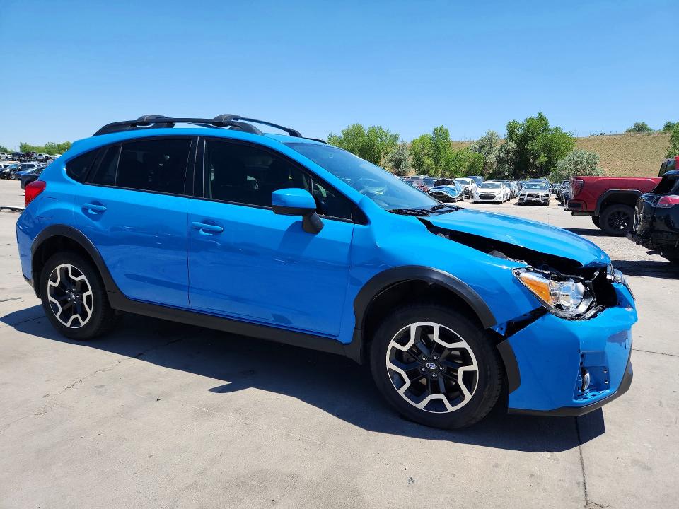 2016 Subaru Xv VIN JF2GPADC0G8318105 COPART salvage auction — FRONT END, Co - Public - Salvage Title, sold $6,600 on 2026-07-20 (photo 4)