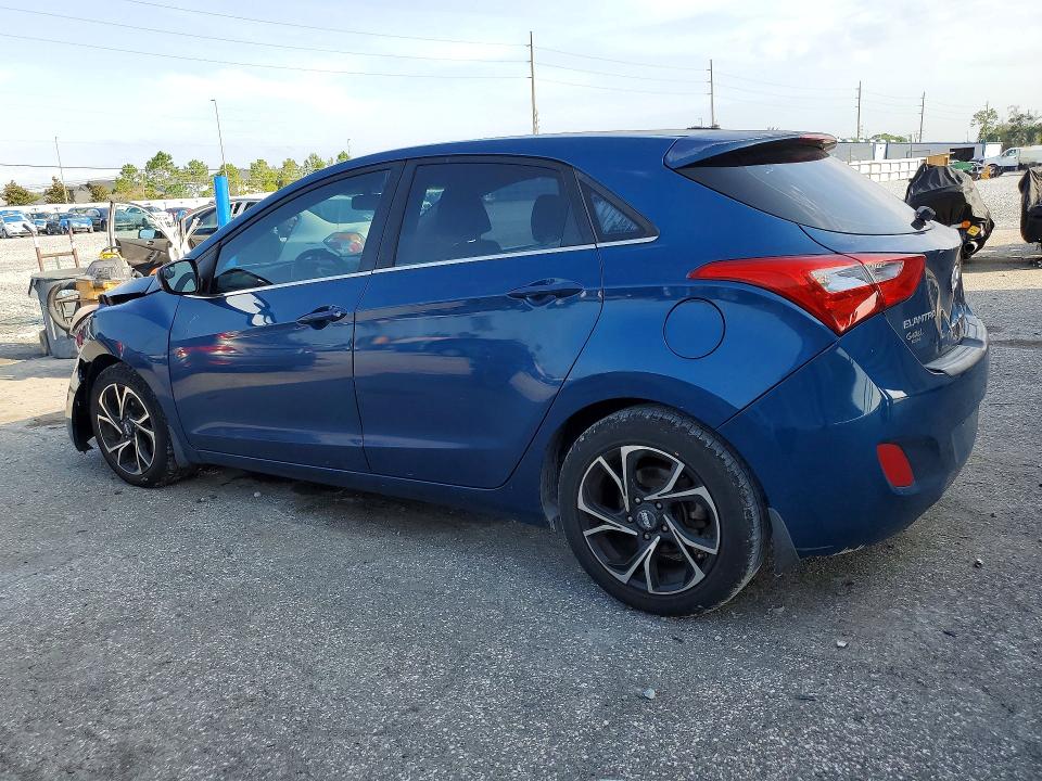 2016 Hyundai Elantra VIN KMHD35LH0GU304788 COPART salvage auction — FRONT END, FL - CERT OF TITLE SLVG REBUILDABLE, sold $850 on 2026-07-31 (photo 2)