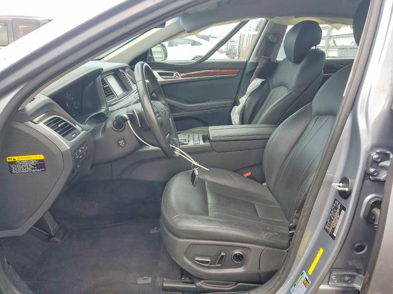 2017 Genesis G80 VIN KMHGN4JE9HU168477 COPART salvage auction — FRONT END, Fl - Certificate Of Destruction, sold $2,600 on 2026-07-13 (photo 7)