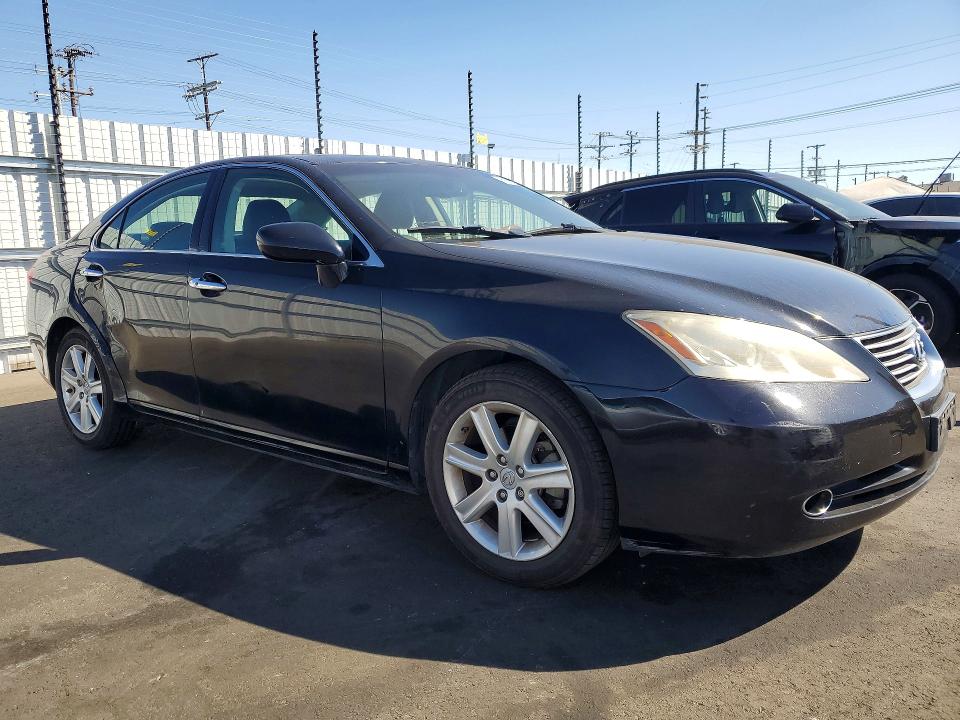 2009 Lexus Es 350 VIN JTHBJ46G192323541 COPART salvage auction — REAR END, Ca - Salvage Certificate, sold $3,250 on 2026-07-06 (photo 4)