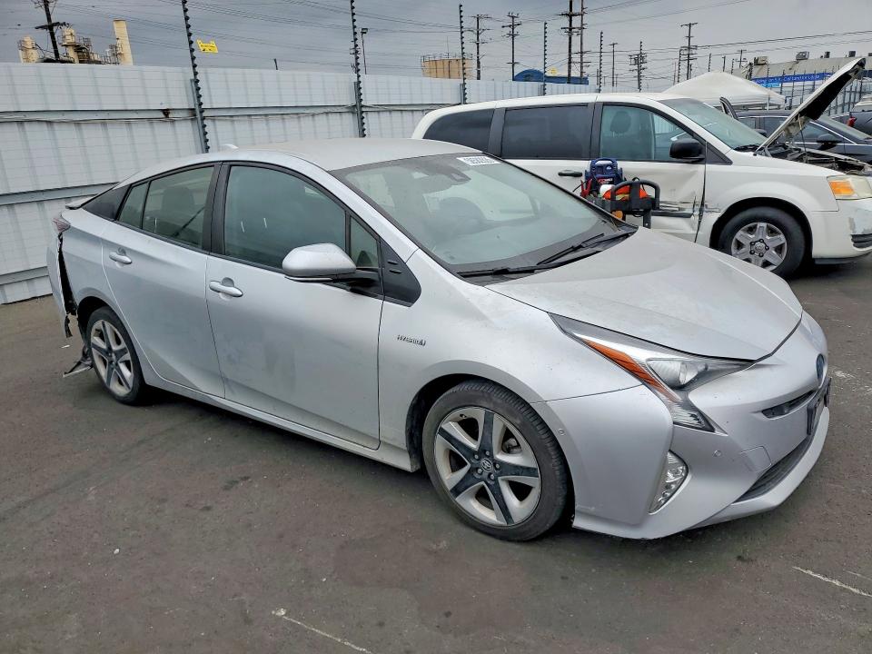 2016 Toyota Prius VIN JTDKARFU2G3510167 COPART salvage auction — REAR END, Ca - Salvage Certificate, sold $250 on 2026-07-29 (photo 4)