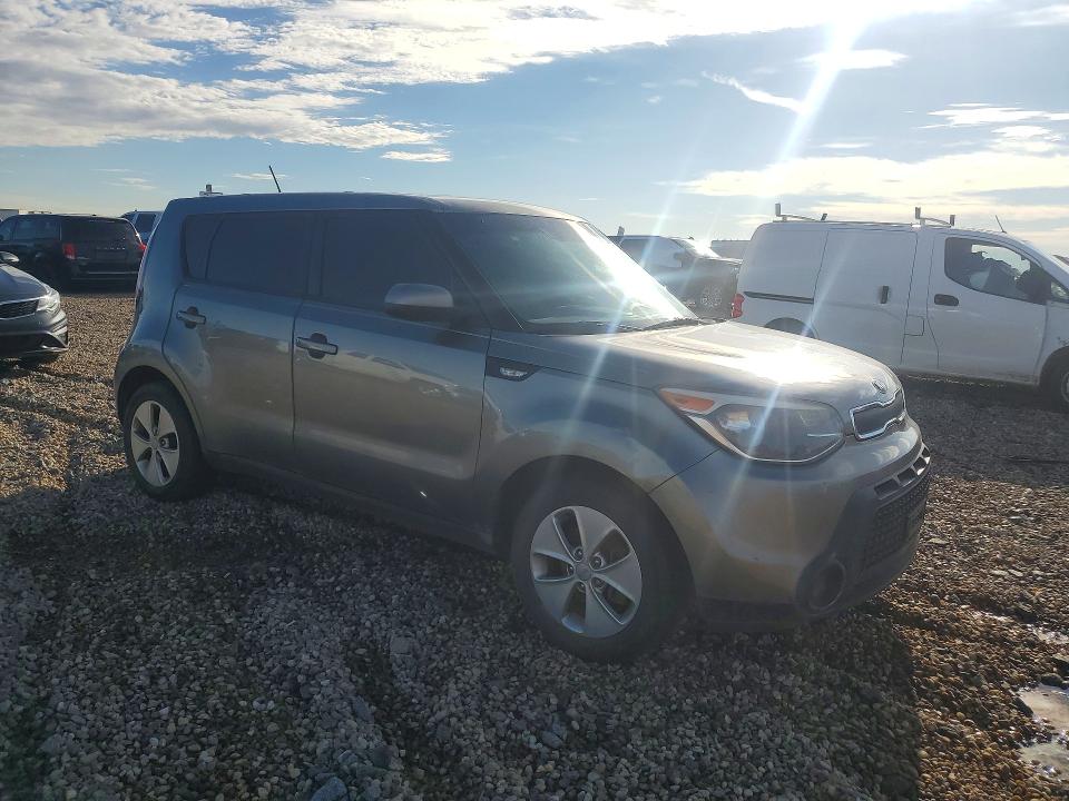 2014 Kia Soul VIN KNDJN2A27E7107790 COPART salvage auction — MINOR DENT/SCRATCHES, Tx - Certificate Of Title, sold $525 on 2026-07-07 (photo 4)