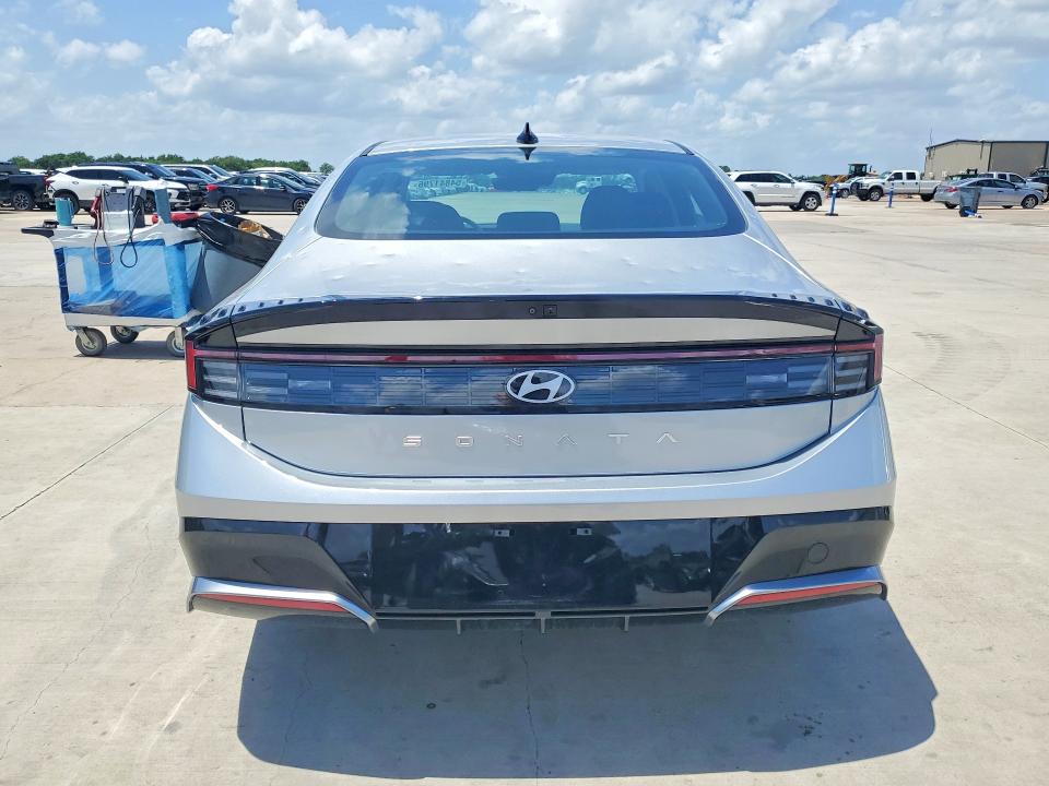 2025 Hyundai Sonata VIN KMHL64JA7SA485627 COPART salvage auction — HAIL, Tx - Certificate Of Title, sold $7,100 on 2026-07-23 (photo 6)