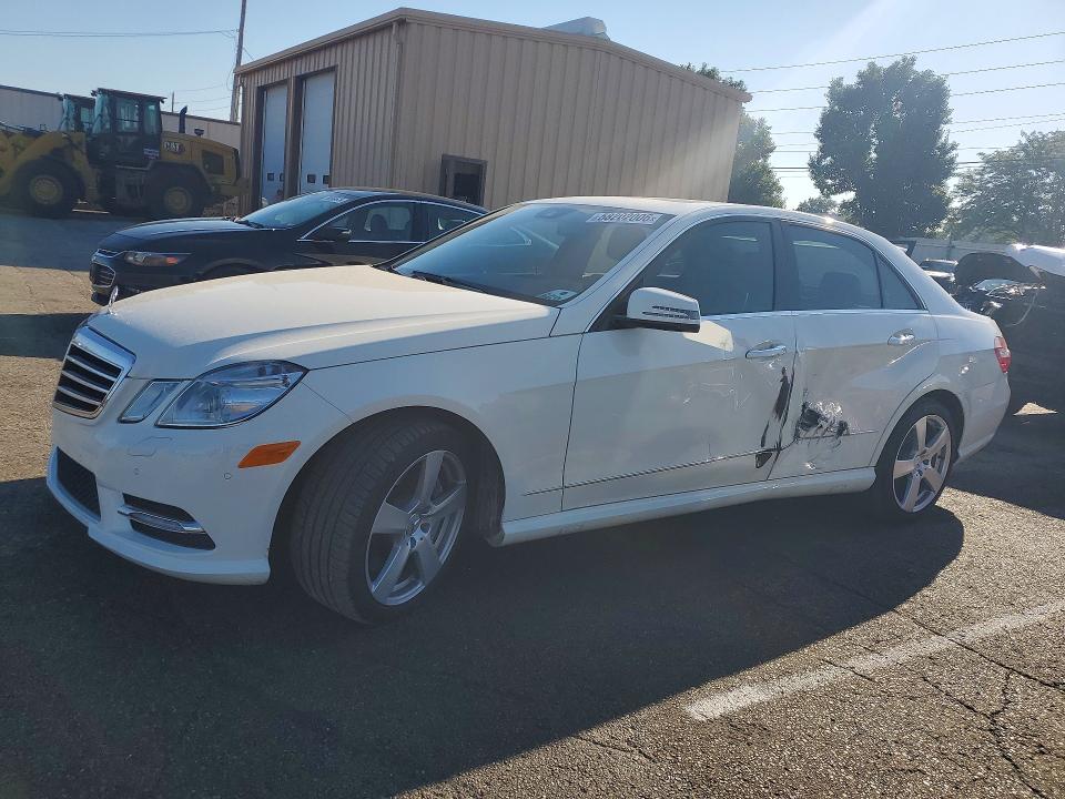 2012 Mercedes-benz E-class VIN WDDHF9BB6CA606315 COPART salvage auction — SIDE, OH - CERT OF TITLE-SALVAGE, sold $300 on 2026-07-29 (photo 1)