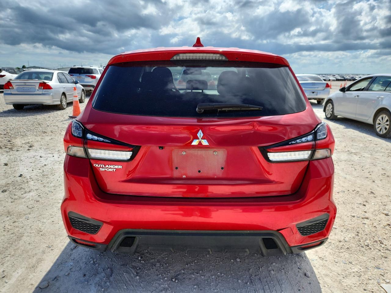 2023 Mitsubishi Outlander Sport VIN JA4ARUAU4PU014984 COPART salvage auction — Front End, TX - CERTIFICATE OF TITLE (P), sold $4,700 on 2026-07-09 (photo 6)