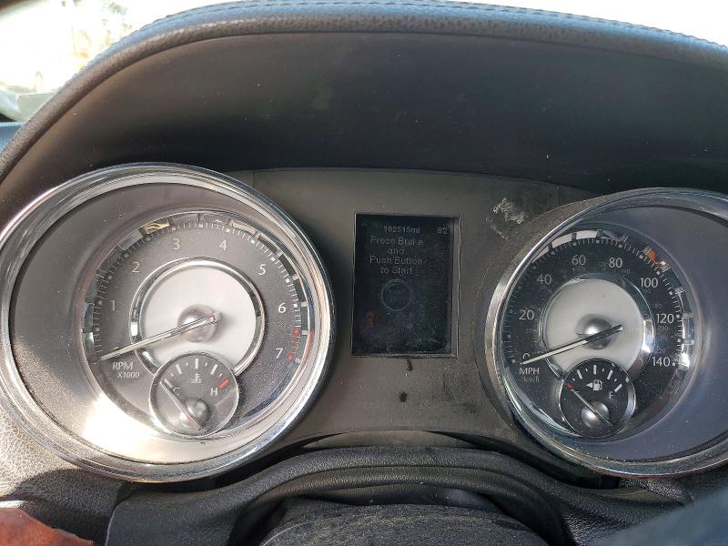 2012 Chrysler 300 VIN 2C3CCAAG0CH117149 COPART salvage auction — FRONT END, Tx - Salvage Vehicle Title, sold $425 on 2026-07-02 (photo 9)