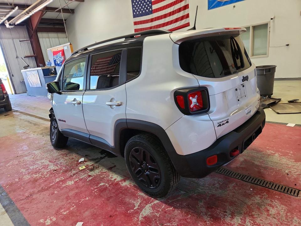 2018 Jeep VIN ZACCJBCBXJPJ01123 COPART salvage auction — FRONT END, NY - MV-907A SALVAGE CERTIFICATE, sold $525 on 2026-07-27 (photo 2)