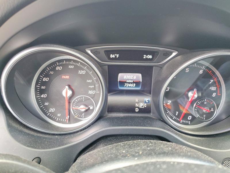 2018 Mercedes-benz VIN WDDSJ4GB6JN693056 COPART salvage auction — REAR END, Co - Public - Salvage Title, sold $4,250 on 2026-08-04 (photo 9)