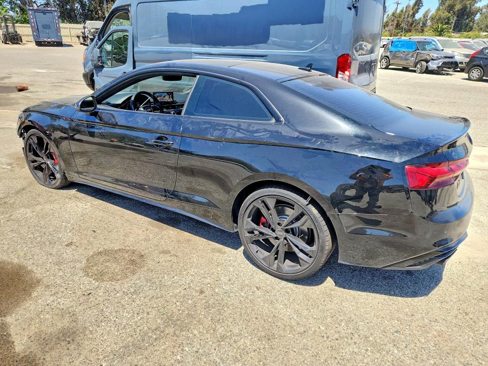 2023 Audi Rs5 VIN WAUP4AF59PA044690 COPART salvage auction — FRONT END, Ca - Salvage Certificate, sold $17,000 on 2026-07-28 (photo 2)