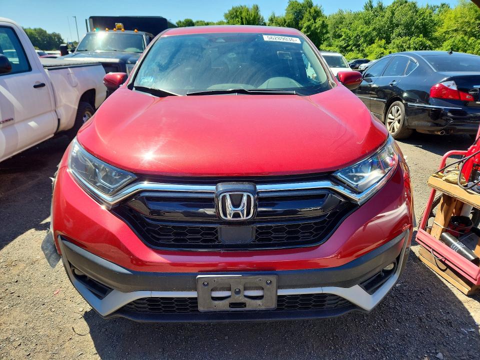 2021 Honda Cr-v VIN 2HKRW2H84MH629491 COPART salvage auction — FRONT END, Ma - Certificate Of Title (P), sold $12,000 on 2026-07-03 (photo 5)