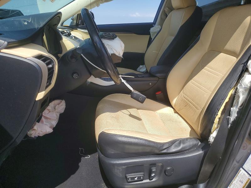 2015 Lexus Nx VIN JTJYARBZ2F2009146 COPART salvage auction — FRONT END, Fl - Cert Of Title Slvg Rebuildable, sold $3,500 on 2026-07-16 (photo 7)