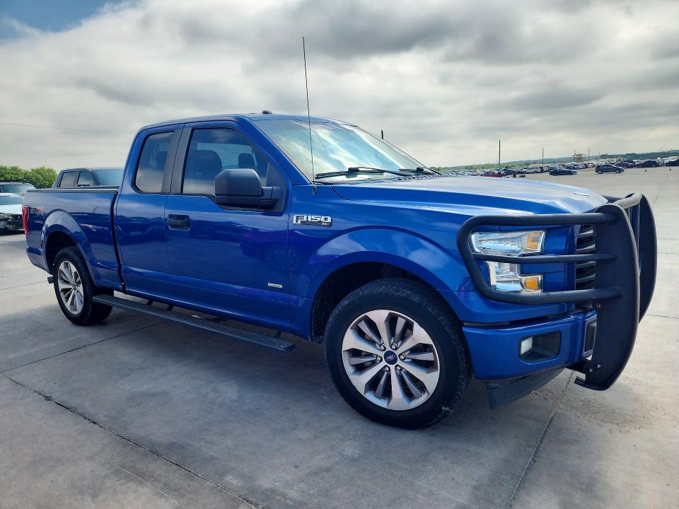 2017 Ford F-150 VIN 1FTEX1CP9HKC53494 COPART salvage auction — HAIL, Tx - Certificate Of Title, sold $7,600 on 2026-07-09 (photo 4)