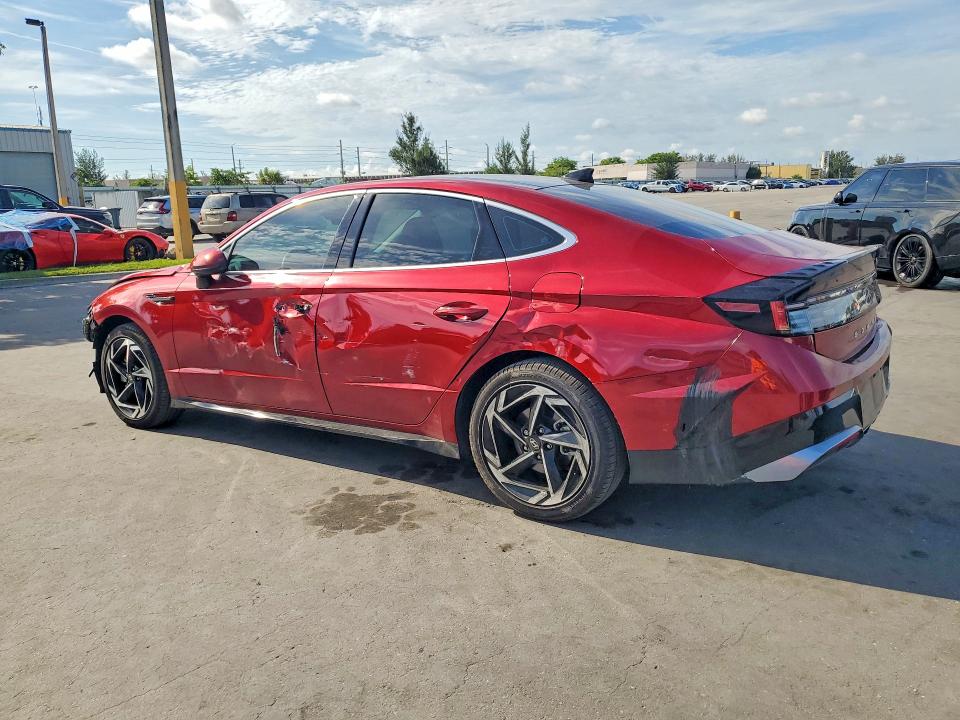 2024 Hyundai Sonata VIN KMHL14JA8RA417264 COPART salvage auction — FRONT END, Fl - Certificate Of Destruction, sold $10 on 2026-07-22 (photo 2)