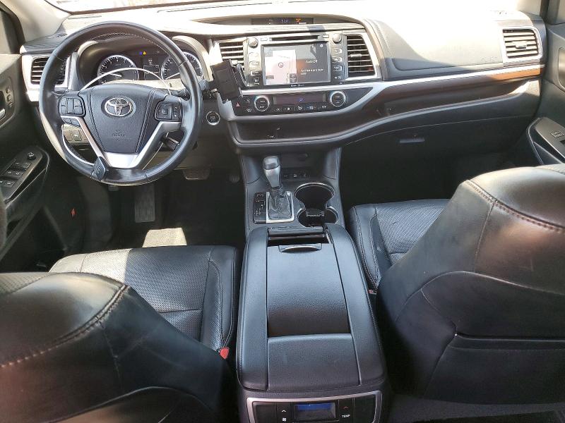 2014 Toyota VIN 5TDDKRFH7ES069608 COPART salvage auction — FRONT END, Ca - Salvage Certificate, sold $4,850 on 2026-07-13 (photo 8)