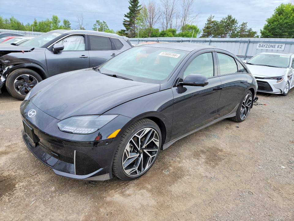 2025 Hyundai Ioniq 6 VIN KMHM54ACXSA090057 — COPART salvage auction photo