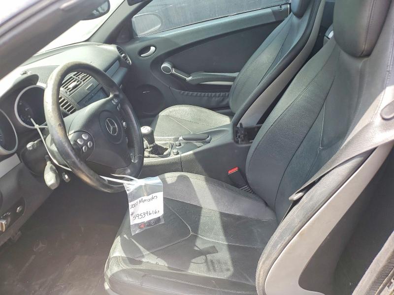 2007 Mercedes-benz Slk-class VIN WDBWK54F87F145051 COPART salvage auction — MINOR DENT/SCRATCHES, Tx - Certificate Of Title, sold $1,175 on 2026-07-11 (photo 7)
