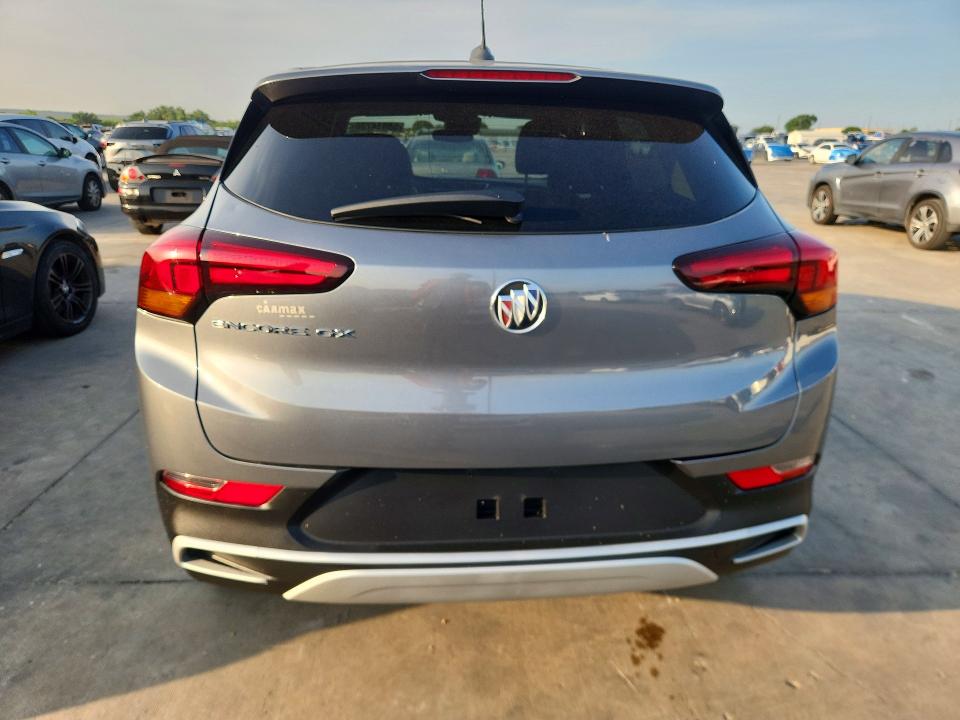 2021 Buick Encore gx VIN KL4MMBS22MB136358 COPART salvage auction — HAIL, Tx - Certificate Of Title, sold $2,200 on 2026-07-02 (photo 6)